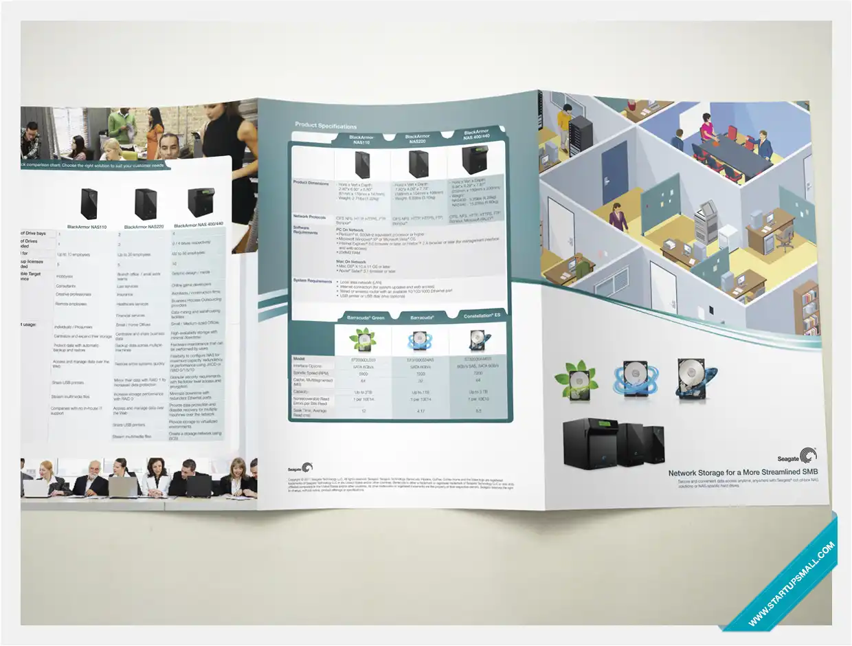 Seagate Brochure Design