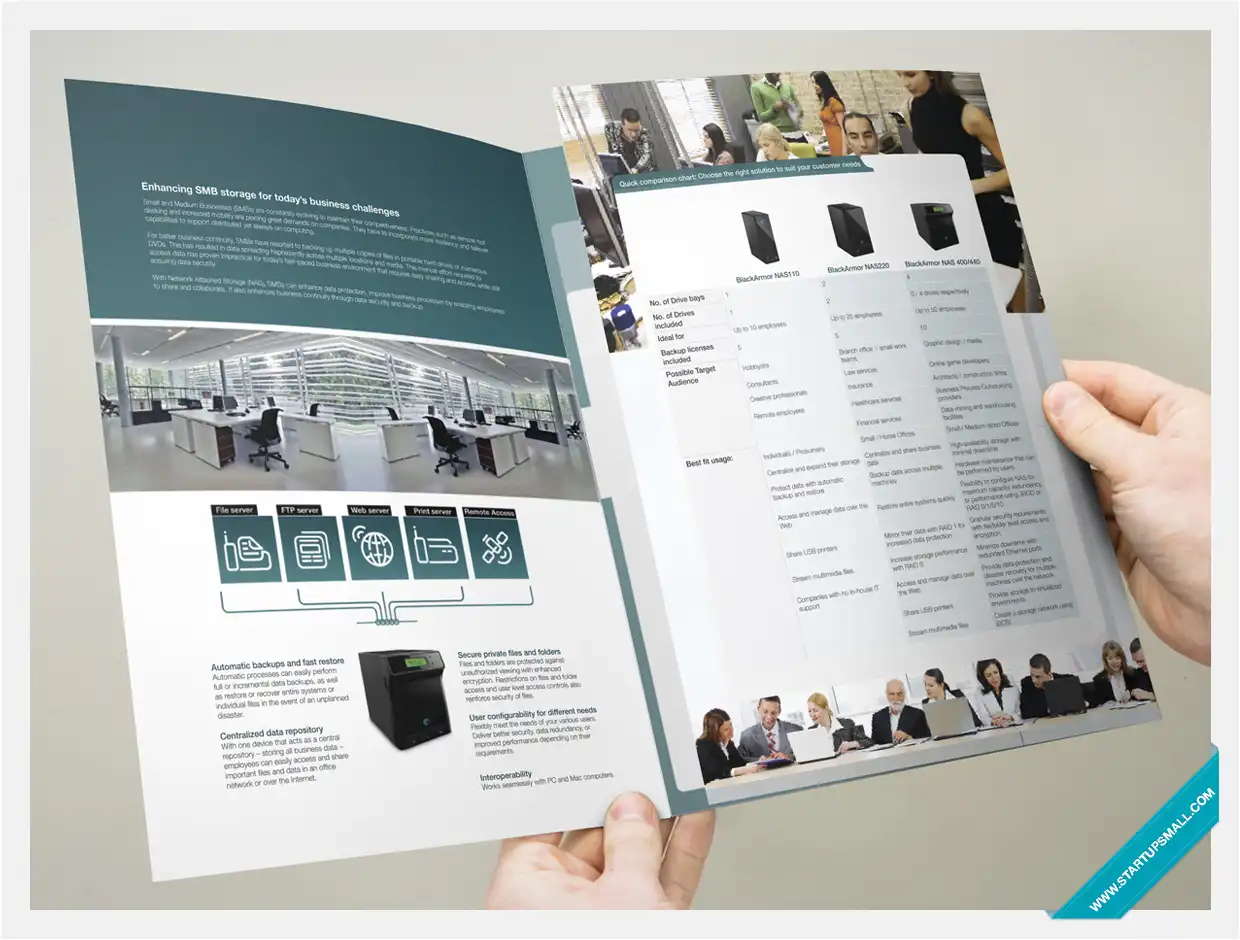 Seagate Brochure Design