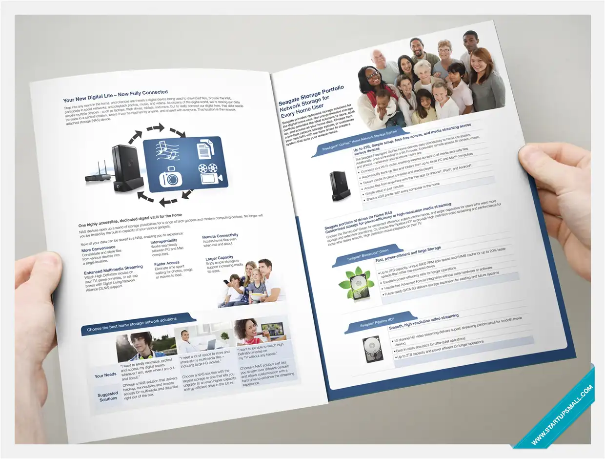 Seagate Brochure Design