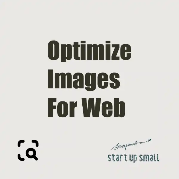 Optimize Images for Web